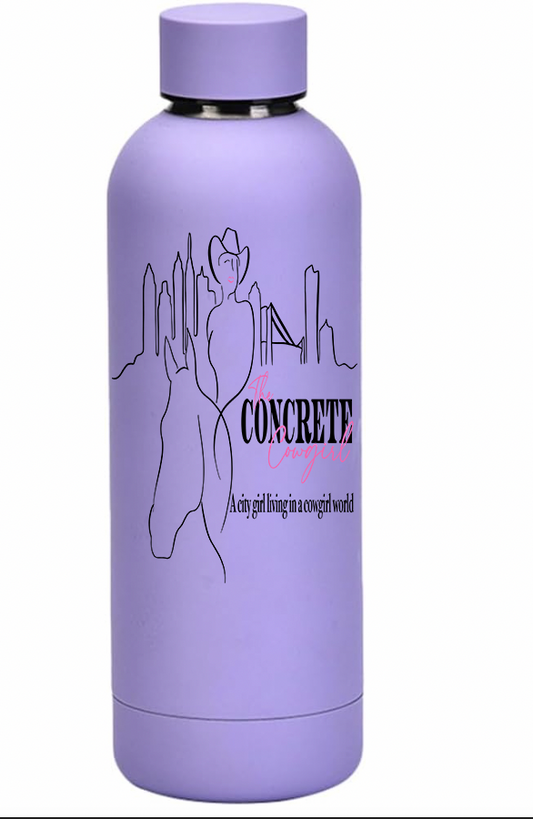 Concrete Cowgirl 17 oz. Water bottle