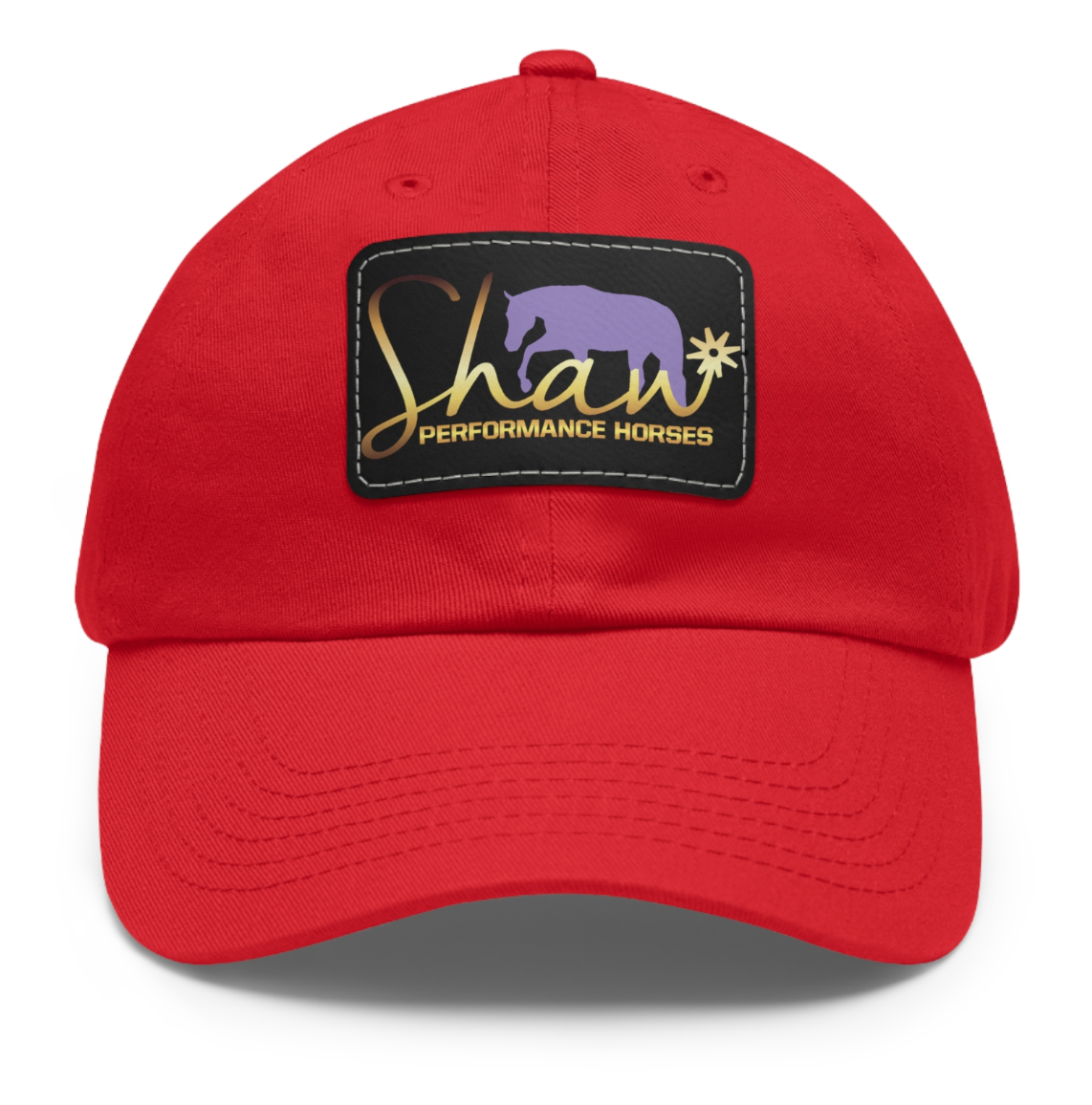 Shaw Performance Horses Logo Square Patch Cap