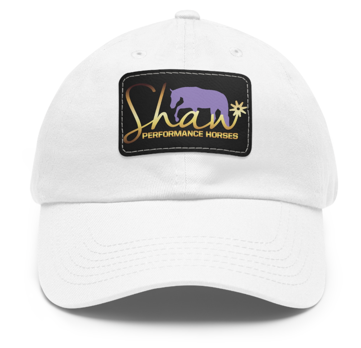 Shaw Performance Horses Logo Square Patch Cap