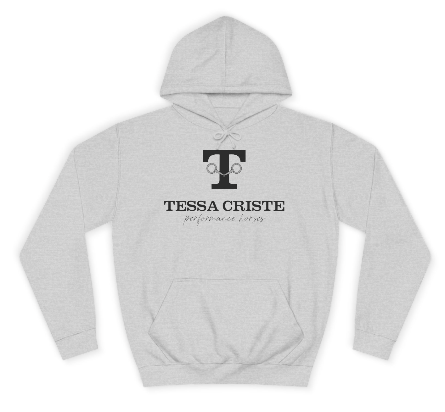 Tessa Criste Performance Full Logo Hoodie