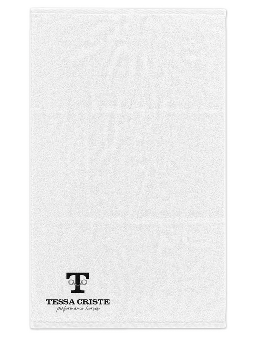 Tessa Criste Performance Show Horses Grooming Towel Set of 10
