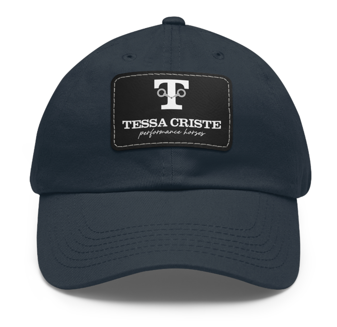 Tessa Criste Performance Horses Logo Square Patch Cap