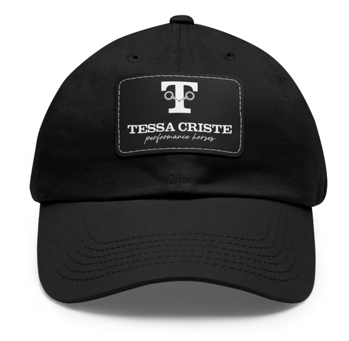 Tessa Criste Performance Horses Logo Square Patch Cap