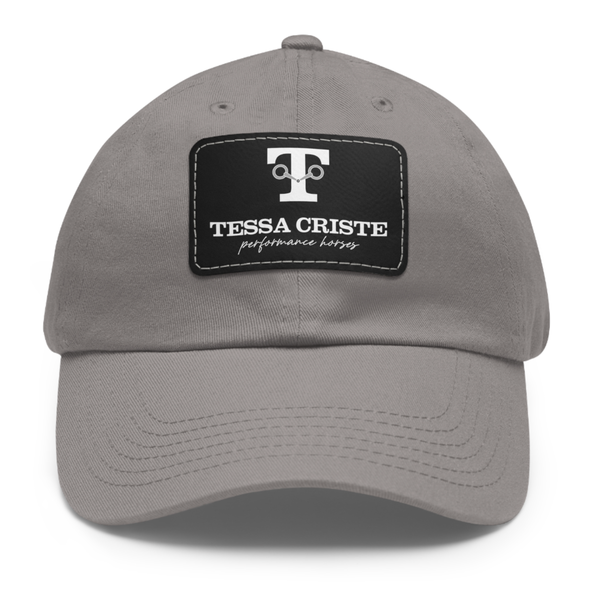 Tessa Criste Performance Horses Logo Square Patch Cap