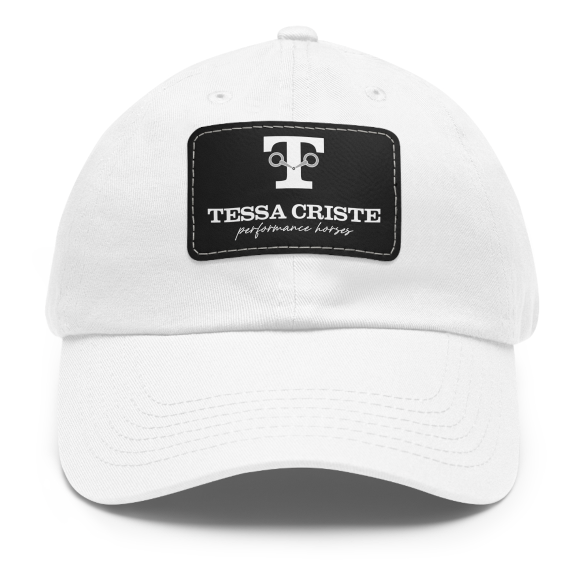 Tessa Criste Performance Horses Logo Square Patch Cap