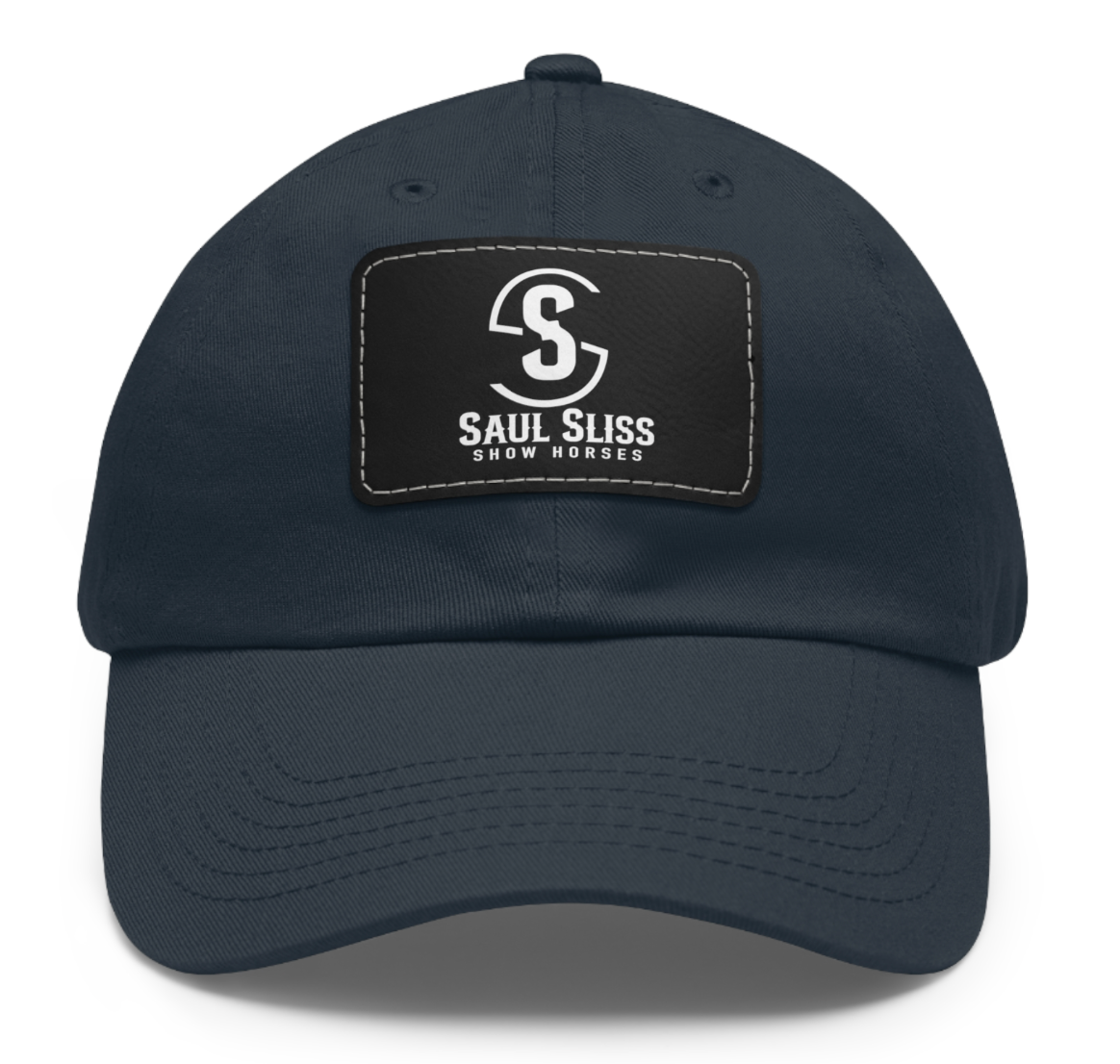 Saul Sliss Show Horses Logo Square Patch Cap