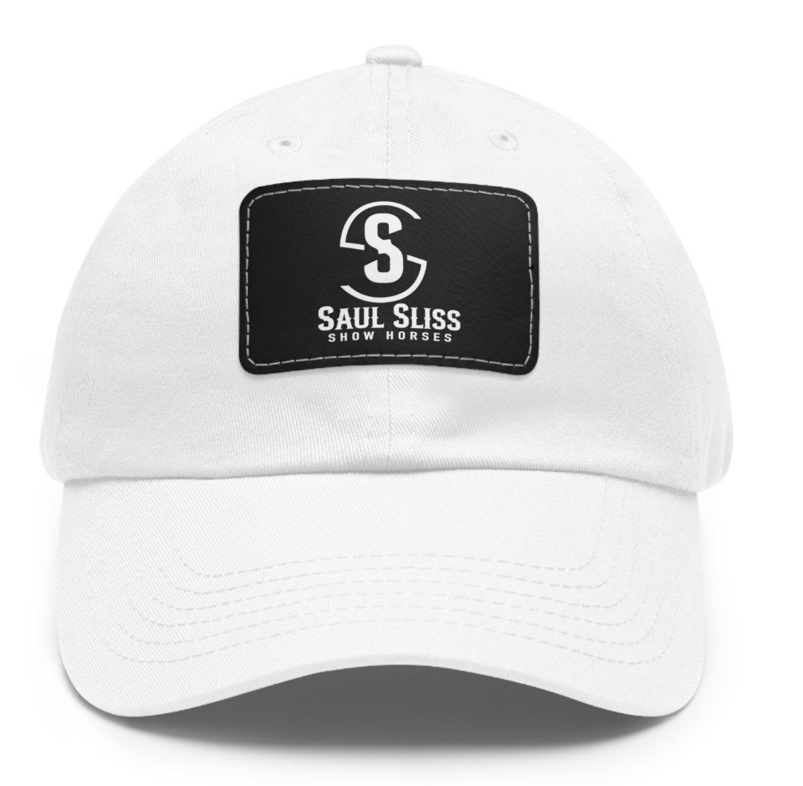 Saul Sliss Show Horses Logo Square Patch Cap
