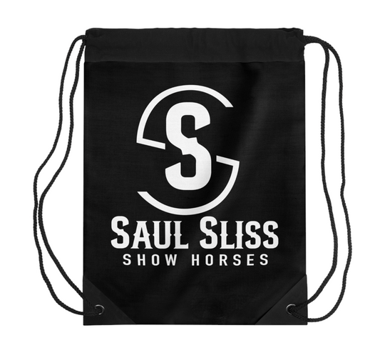 Saul Sliss Show Horses Drawstring Bag