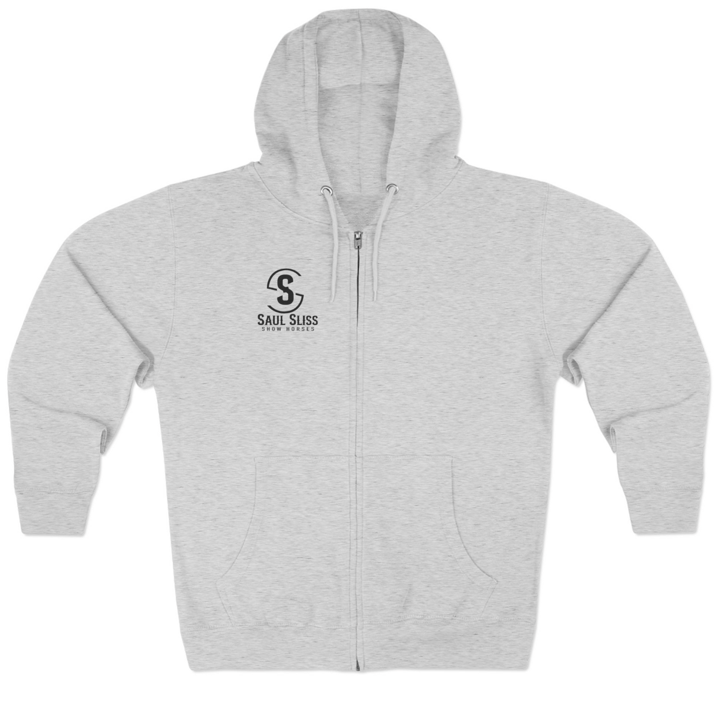 Saul Sliss Show Horses Zip Up Hoodie