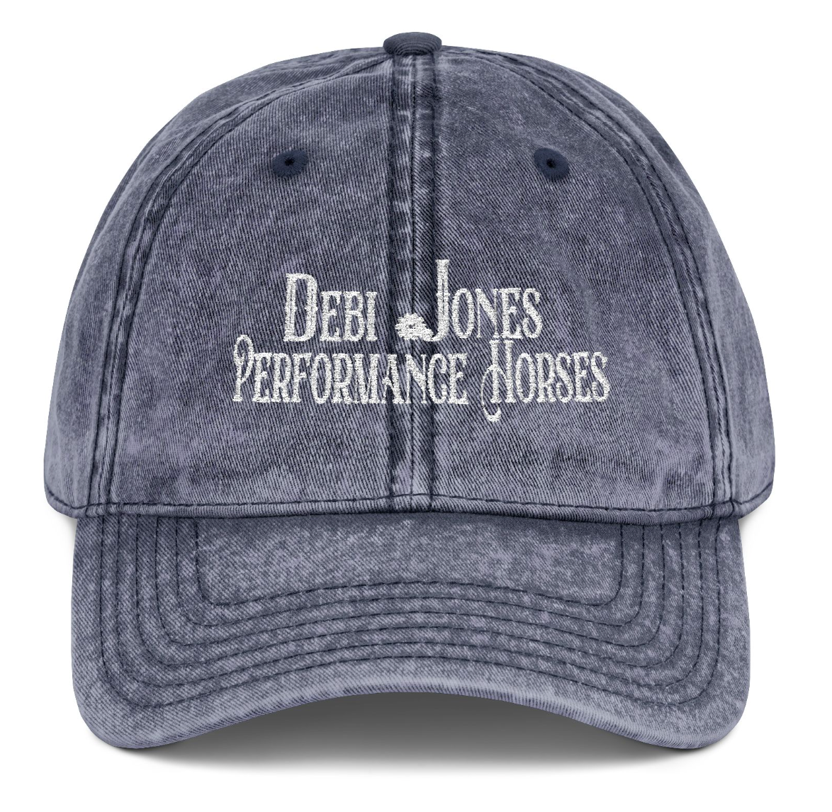 Vintage Cap Embroidery Debi Jones Performance Logo