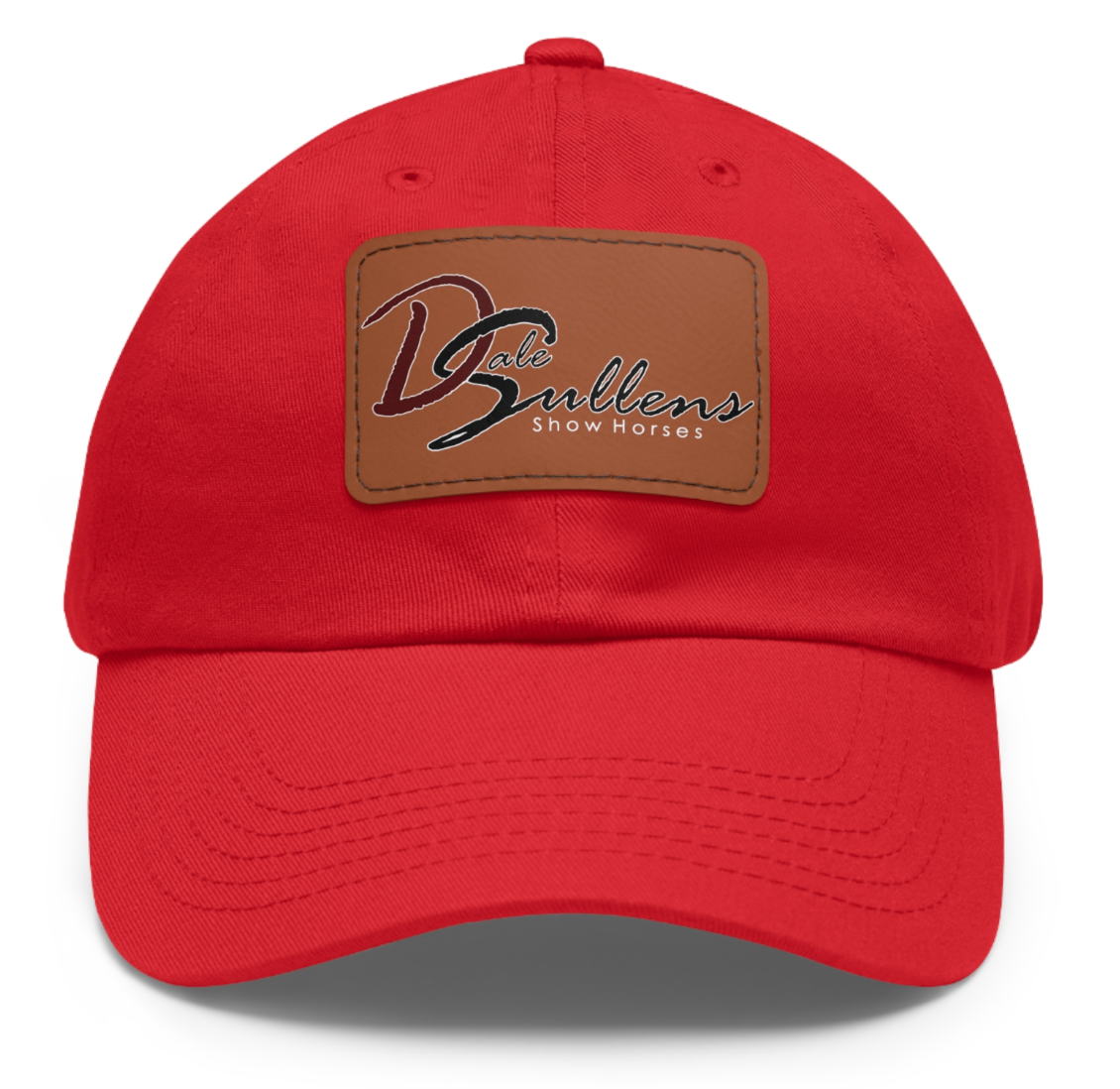 Dale Sullens Show Horses Logo Square Patch Cap