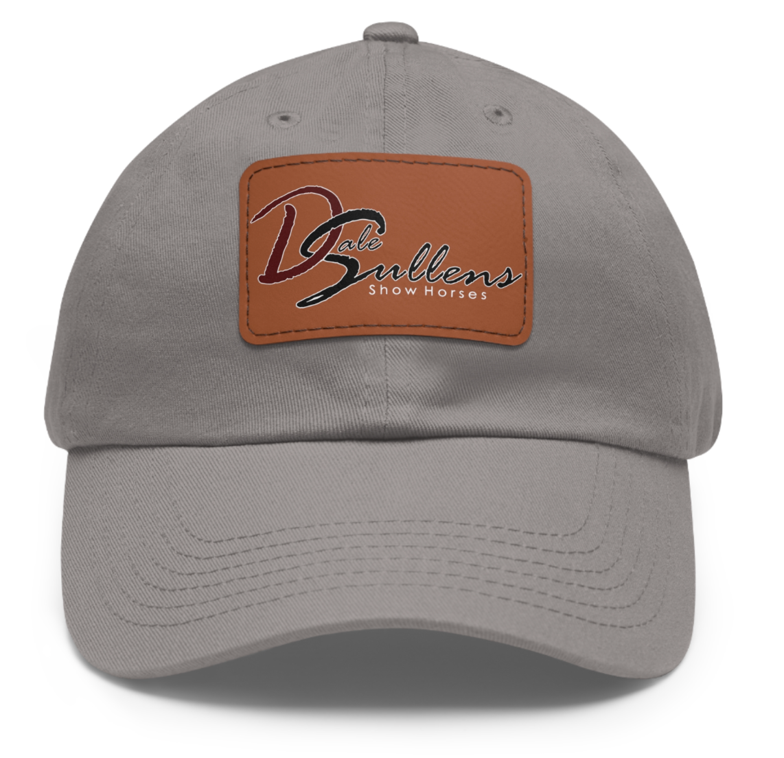 Dale Sullens Show Horses Logo Square Patch Cap