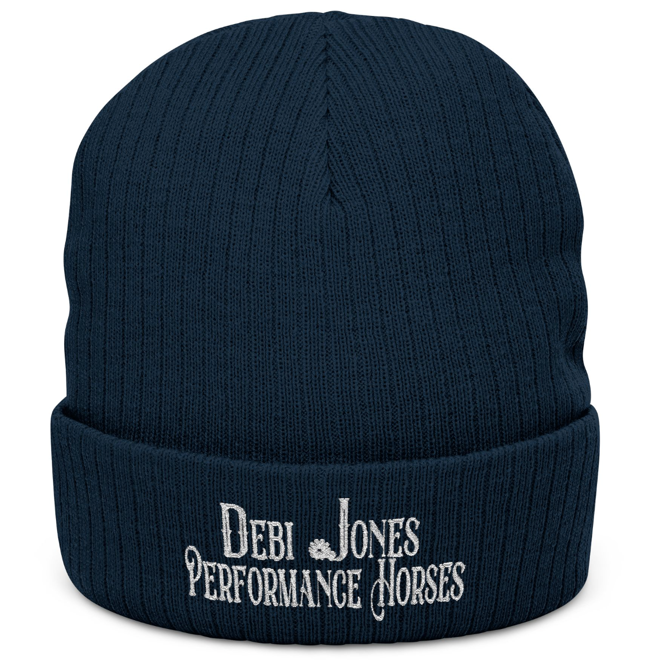 Debi Jones Performance Ribbed Knit Beanie