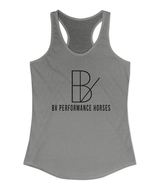 BV Performance Horses Full Logo Racerback Tank