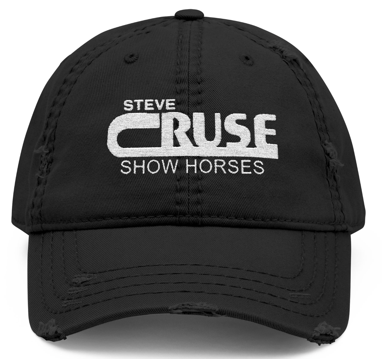 Steve Cruse Show Horses Embroidery Horse Hat