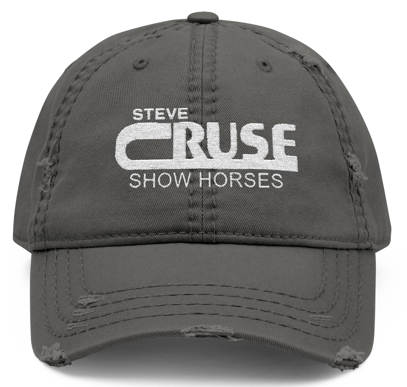 Steve Cruse Show Horses Embroidery Horse Hat