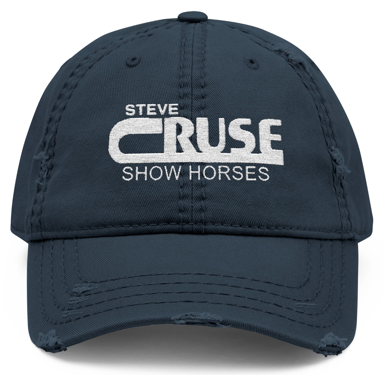 Steve Cruse Show Horses Embroidery Horse Hat
