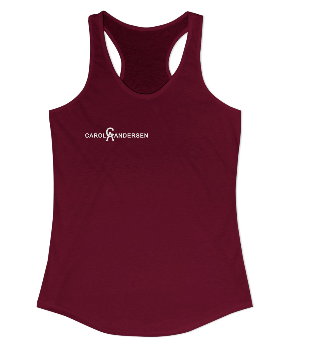 CA Performance Horses Chest Logo Racerback Tank