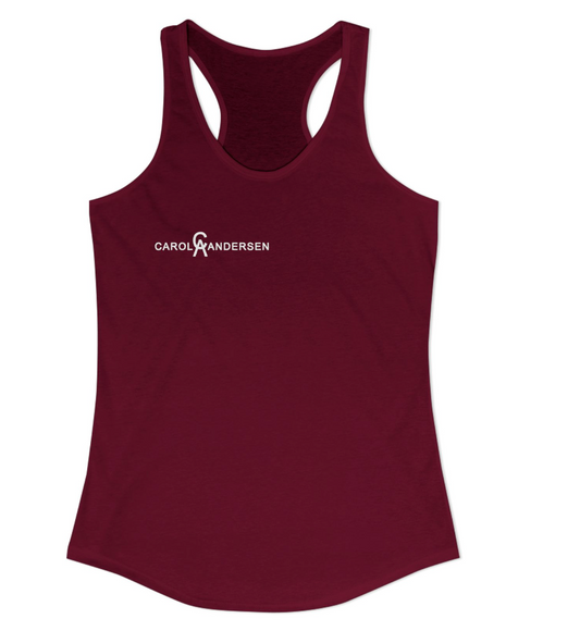 CA Performance Horses Chest Logo Racerback Tank