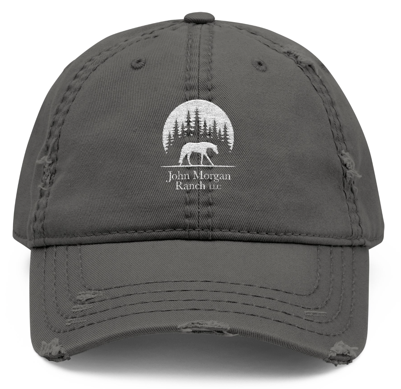 John Morgan Ranch Embroidery Horse Hat