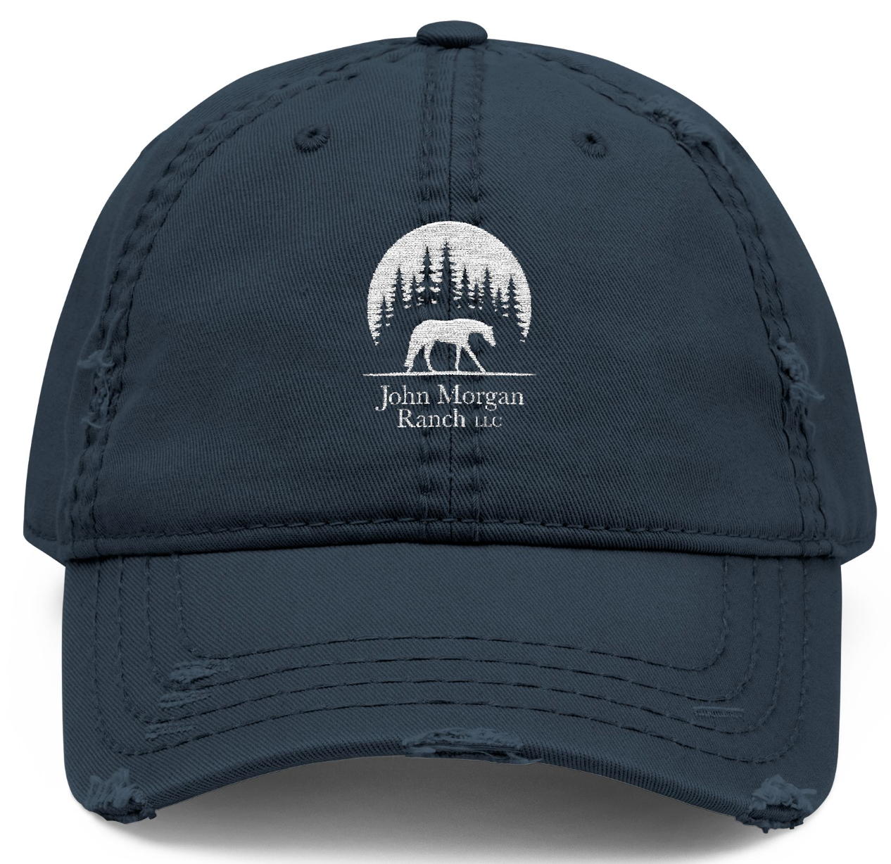 John Morgan Ranch Embroidery Horse Hat