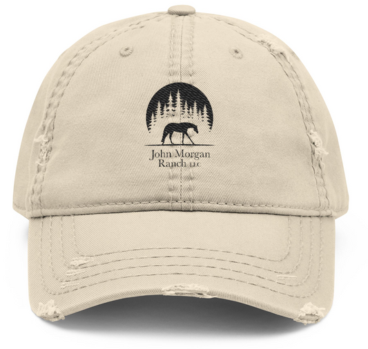 John Morgan Ranch Embroidery Horse Hat