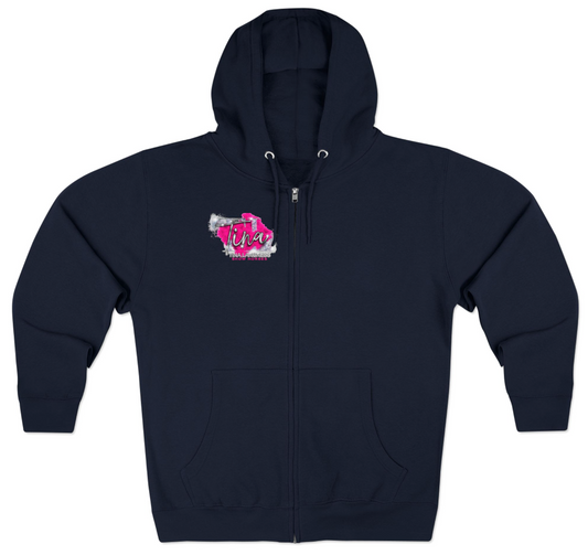 Tina Langness Show Horses Zip Up Hoodie