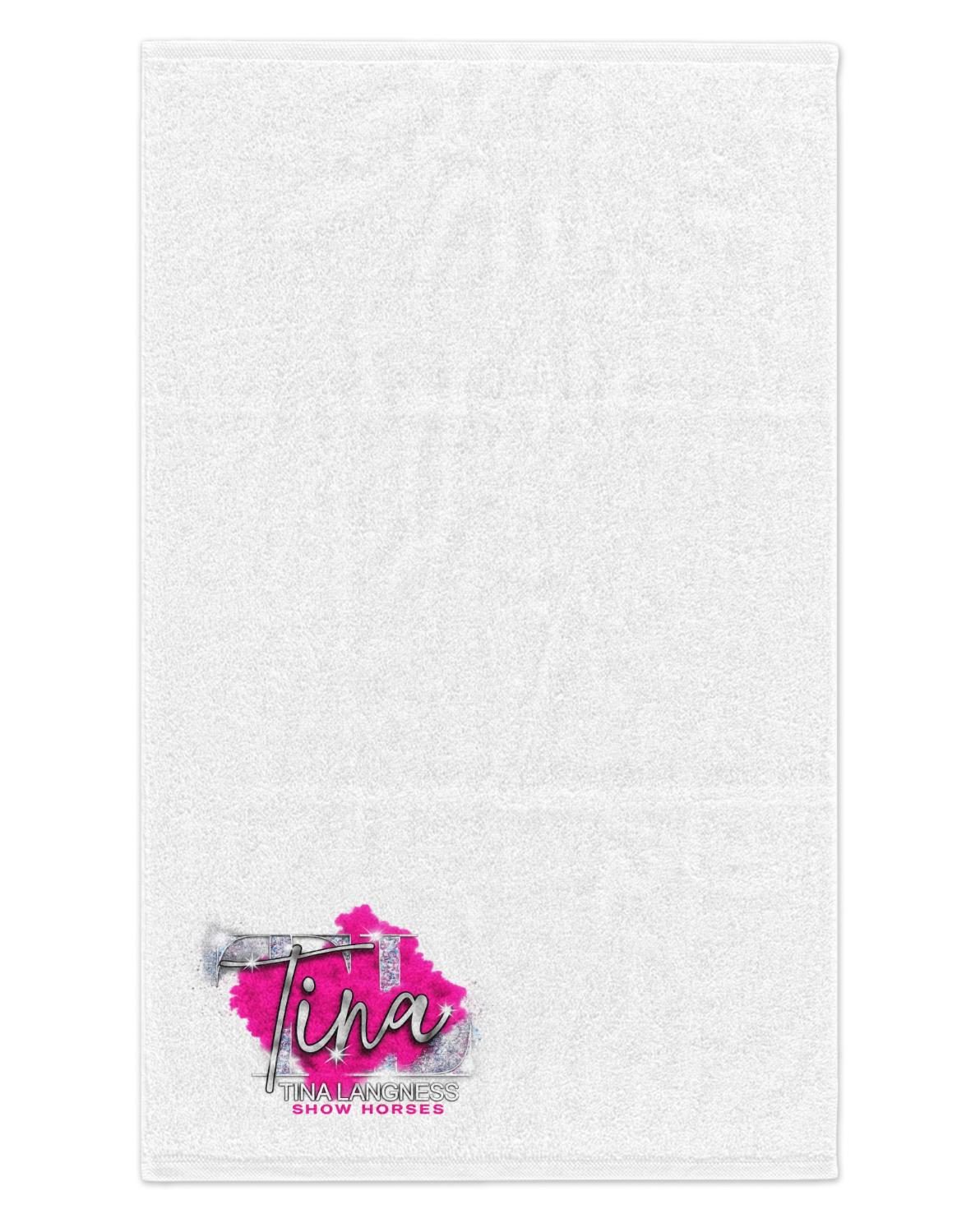 Tina Langness Show Horses Grooming Towel Set of 10