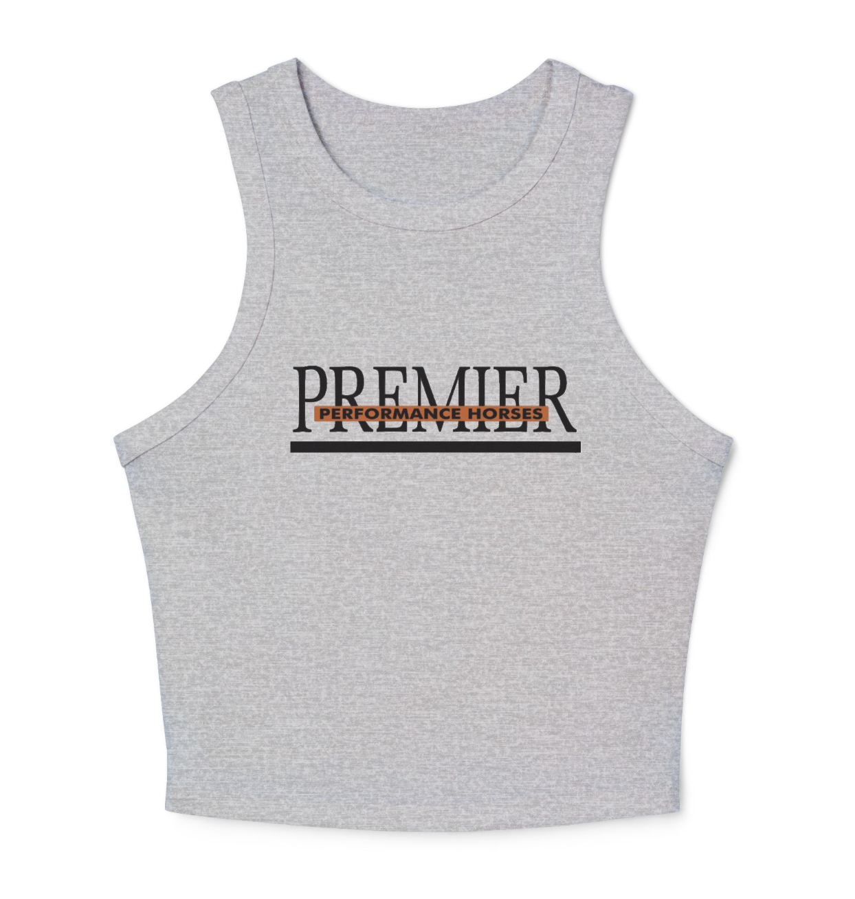 Premier Performance Horses Women's Micro Rib Racer Tank Top