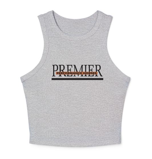 Premier Performance Horses Women's Micro Rib Racer Tank Top
