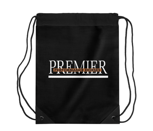 Premier Performance Horses Drawstring Bag