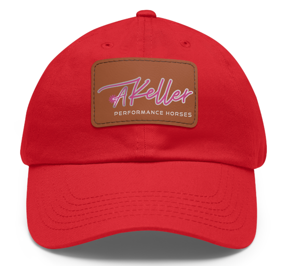 Akeller Performance Horses Square Patch Cap