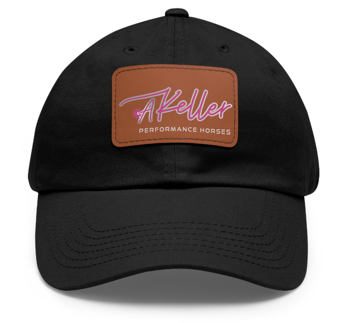 Akeller Performance Horses Square Patch Cap