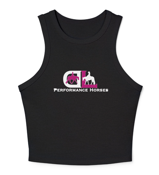 Dana Laing Performance Horses Women's Micro Rib Racer Tank Top