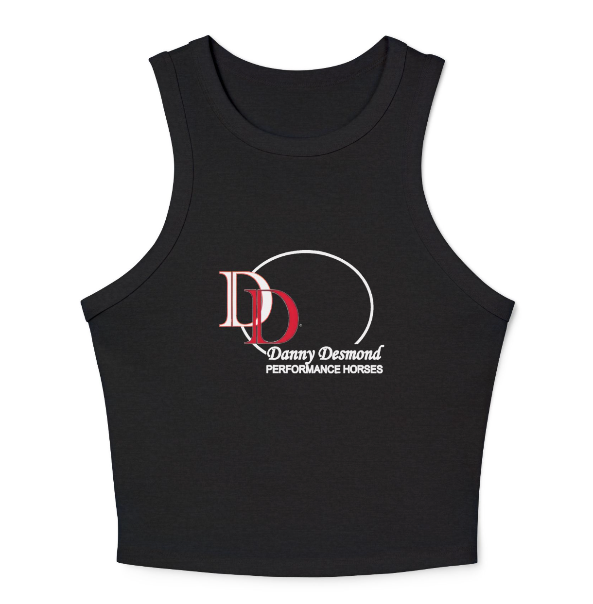 Danny Desmond Performance Horses Women's Micro Rib Racer Tank Top