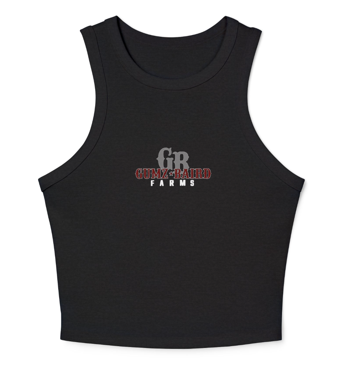 Gumz-Baird Farms Women's Micro Rib Racer Tank Top