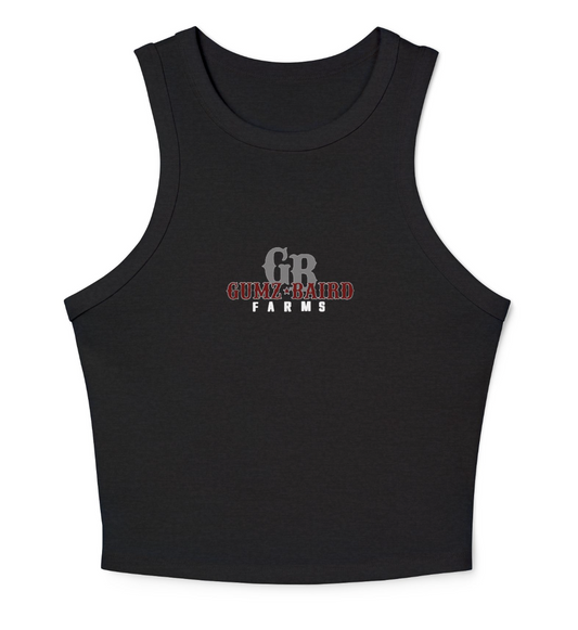 Gumz-Baird Farms Women's Micro Rib Racer Tank Top