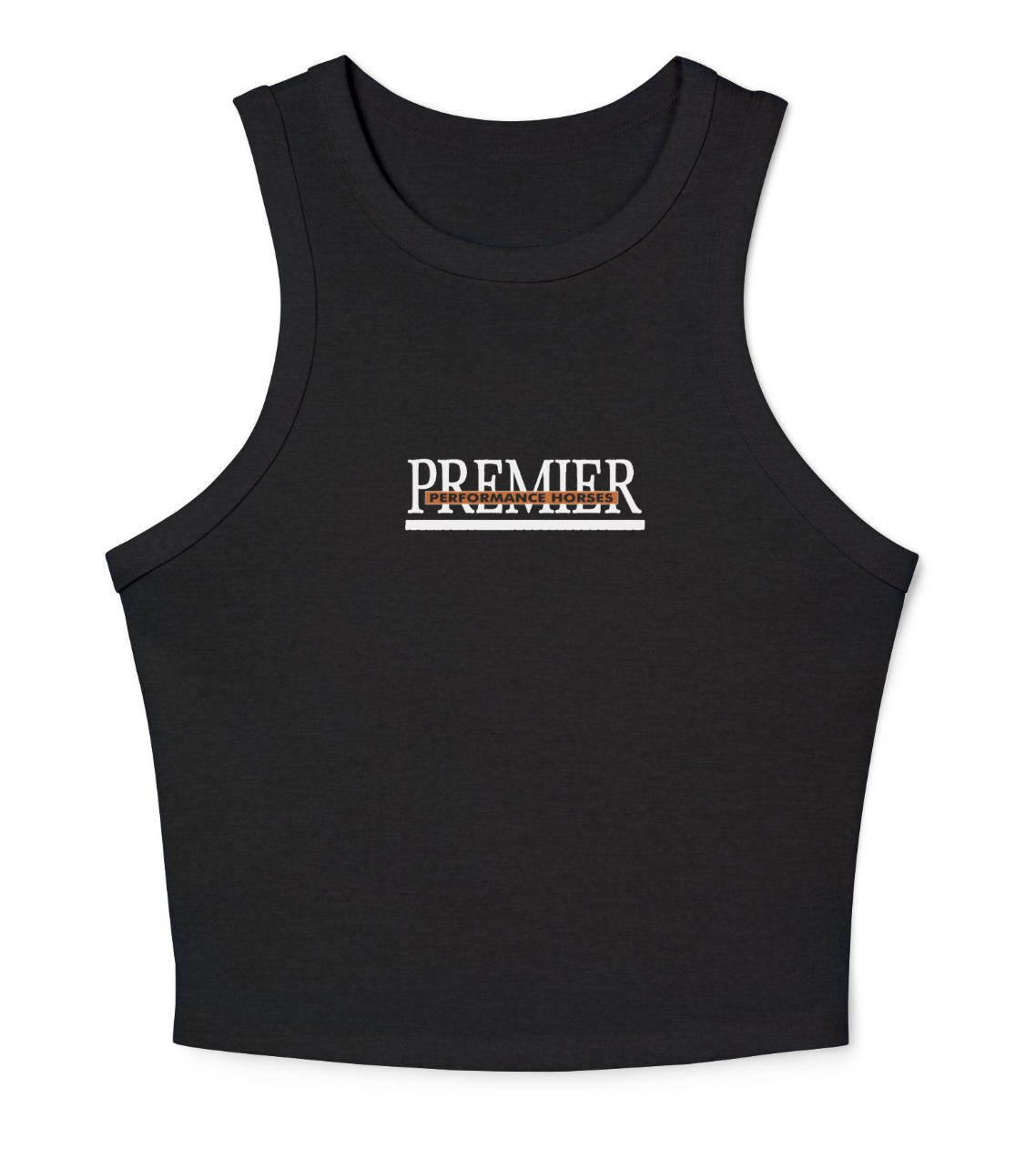 Premier Performance Horses Women's Micro Rib Racer Tank Top