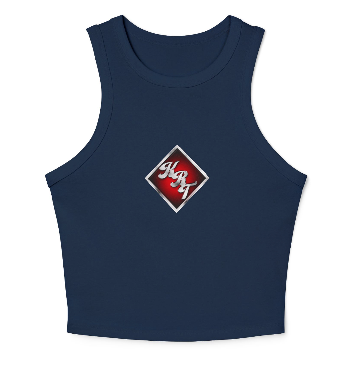 KRT Show Horses Women's Micro Rib Racer Tank Top
