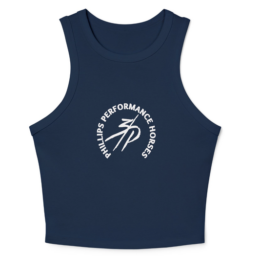 Phillips Performance Horses Women's Micro Rib Racer Tank Top