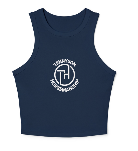 Tennyson Horsemanship Women's Micro Rib Racer Tank Top