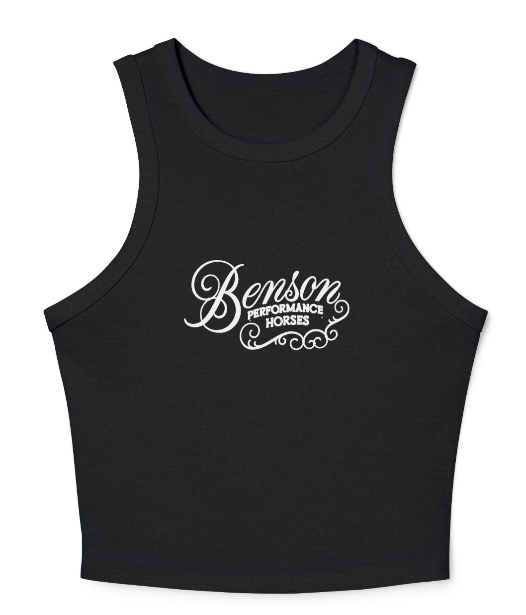 Benson Performance Horses Women's Micro Rib Racer Tank Top