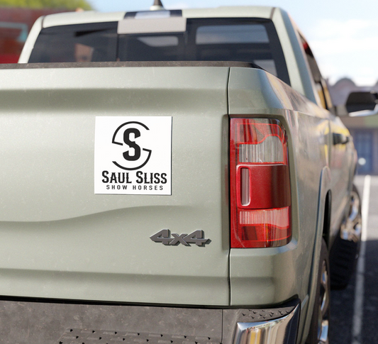 Saul Sliss Show Horses Car Magnet