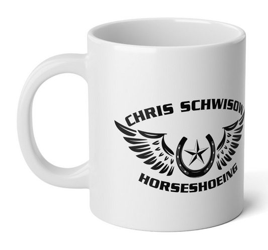 Chris Schwisow Horseshoeing Mug