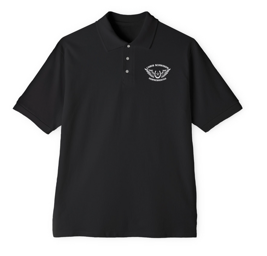 Chris Schwisow Horseshoeing Chest logo Polo