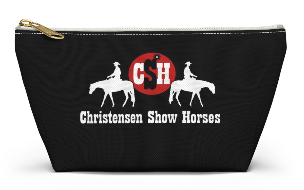 Christensen Show Horses Makeup Bag