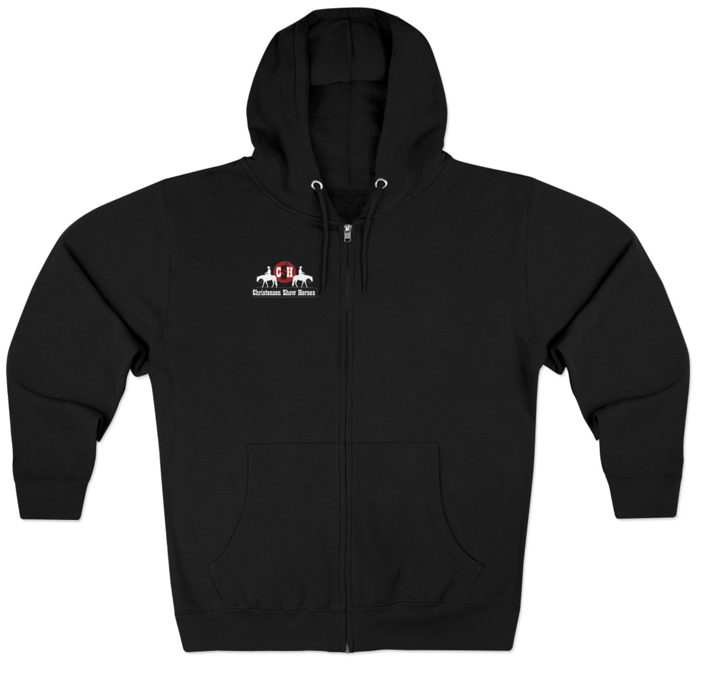 Christensen Show Horses Zip Up Hoodie