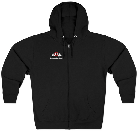 Christensen Show Horses Zip Up Hoodie