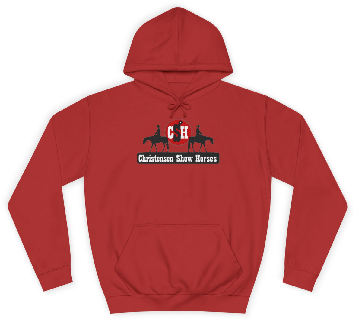 Christensen Show Horses Logo Hoodie