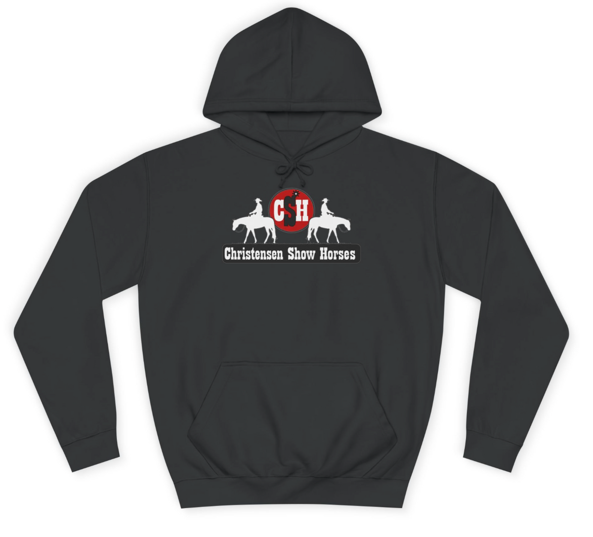 Christensen Show Horses Logo Hoodie